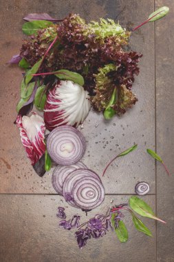 Mor karışık sebze