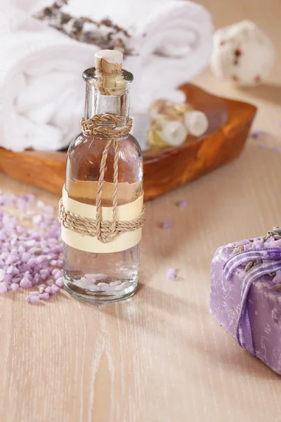 Lavendel-Kurbehandlung — Stockfoto