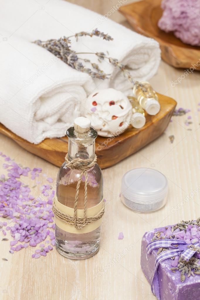 Lavender spa treatment