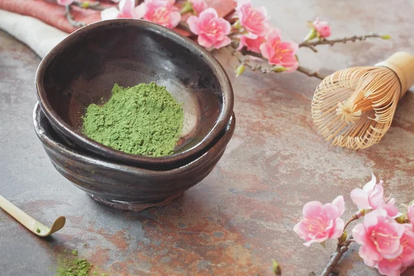 Matcha tè verde — Foto Stock