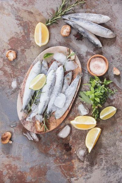 Frusna sardiner — Stockfoto