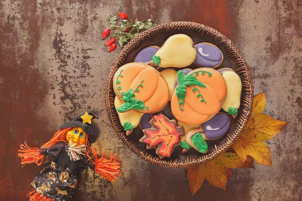 Galletas surtidos para Halloween —  Fotos de Stock