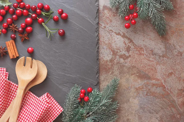 Backen mit Preiselbeeren — Stockfoto