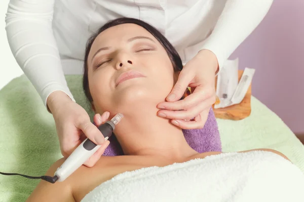 Mesotherapy, anti ageing treatment — Stock Photo, Image