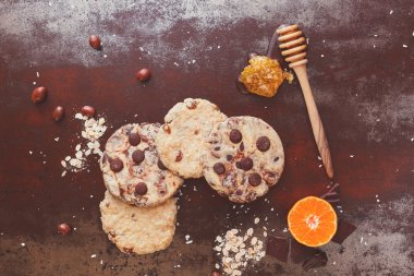 Chocolate Chip Cookies portakal ile