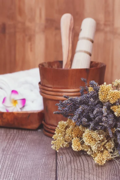 Herbal spa treatment — Stock Photo, Image