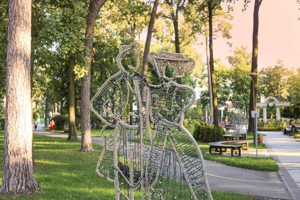 Irpin Ukraine August 2019 Große Statue Park Pravik Park — Stockfoto