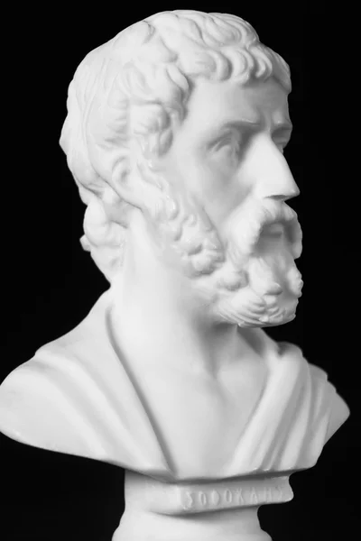 Sophocles (496 A.C. - 406 A.C.) era un tragedians griego antiguo —  Fotos de Stock