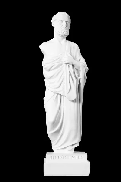 White marble bust of the greek  physician Hippocrates — Stockfoto