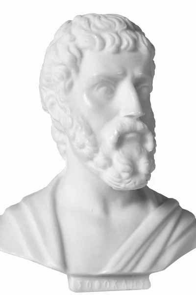 Софокл (496 до н.э. - 406 до н.э.) - древнегреческая трагедия. — стоковое фото