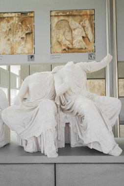 Atina, Yunanistan - 25 Şubat 2016: Yeni A'nın Iç görünümü