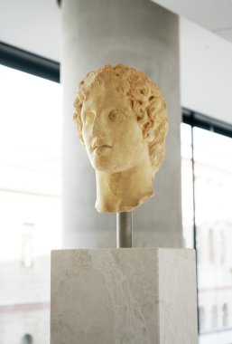 Atina, Yunanistan - 25 Şubat 2016: Yeni Acr'nin iç görünümü