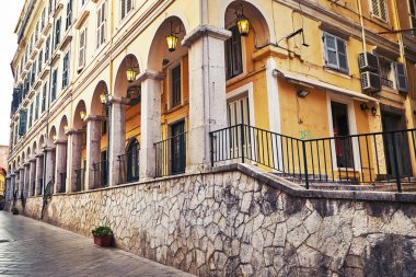 Sokak Korfu, Yunanistan