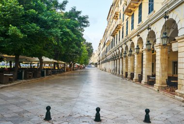 Corfu tarihi merkezi 