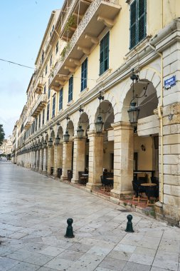 Corfu tarihi merkezi 