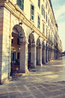 Corfu tarihi merkezi 