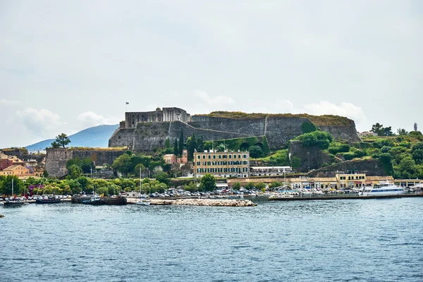 Antigua fortaleza de la isla de Corfú, Grecia —  Fotos de Stock