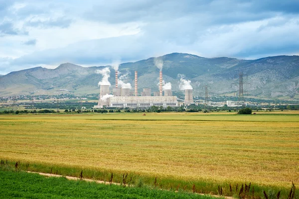 Kraftwerk in Griechenland — Stockfoto