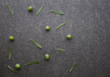 Vintage kaşık zeytinyağında