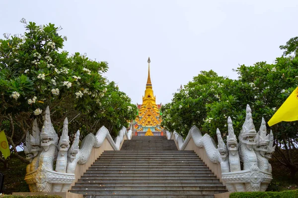 Wat Thang Sai Buddhista Templom Prachuap Kirikhan Thaiföld — Stock Fotó