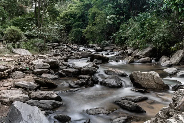 Mae Vodopád Národním Parku Doi Inthanon Chom Thong District Provincie — Stock fotografie