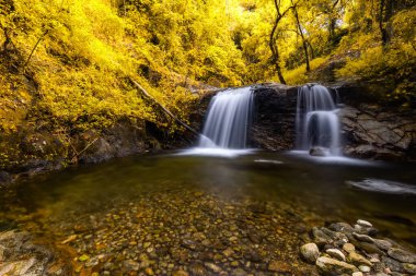 Mae Pan Şelalesi, Şelale çok güzeldir tropiklerde, Doi Inthanon Ulusal Parkı Chiang Mai, Tayland