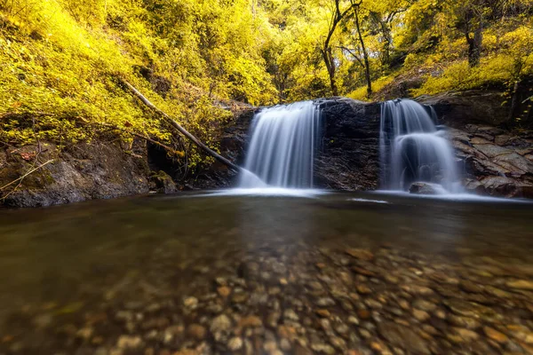 Mae Pan Waterfall Cascata Molto Bella Tropici Doi Inthanon National — Foto Stock