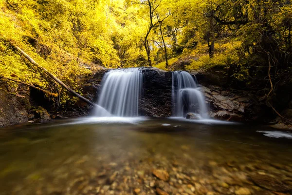 Mae Pan Waterfall Cascata Molto Bella Tropici Doi Inthanon National — Foto Stock