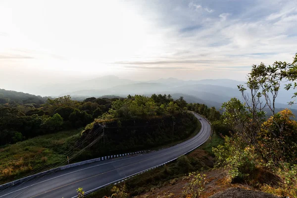 Point Vue Doi Inthanon Matin Parc National Doi Inthanon Chiang — Photo