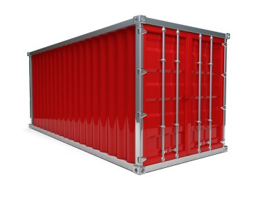 Red Container clipart