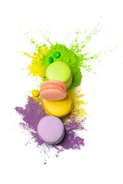 Colorful food paint — Stock Photo, Image