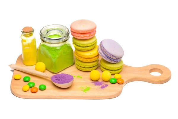 Tinta de comida colorida — Fotografia de Stock