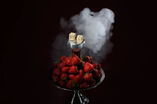 Strawberry aroma hookah — Stock Photo, Image