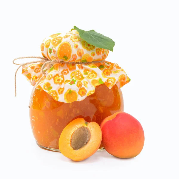 Söt aprikos sylt — Stockfoto