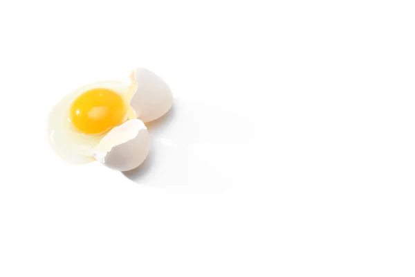 Huevo roto — Foto de Stock
