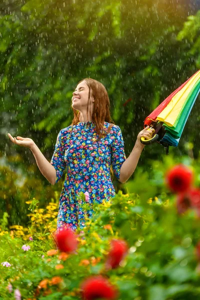 Lluvia de verano — Foto de Stock