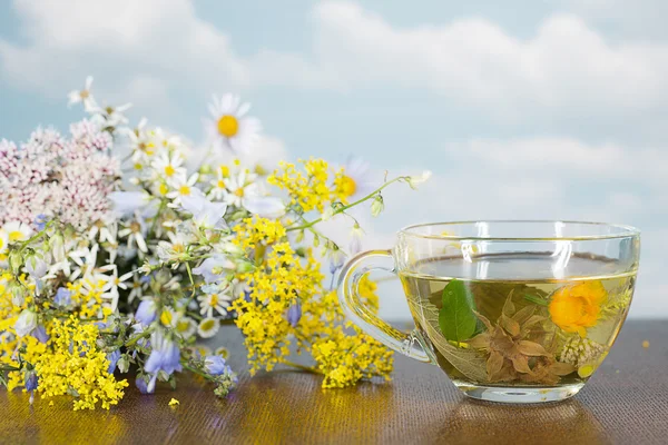 Té de flores — Foto de Stock