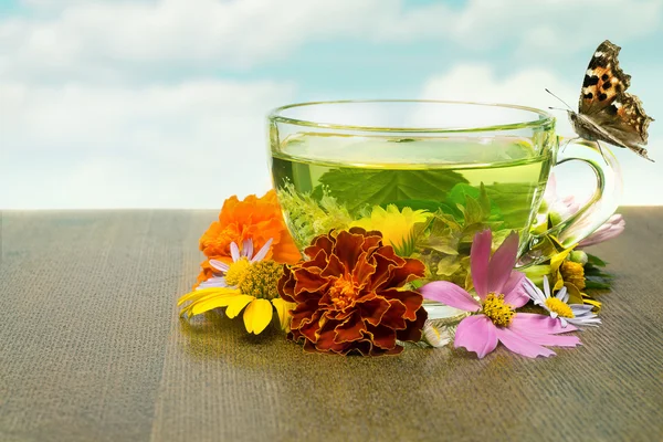 Té de flores — Foto de Stock