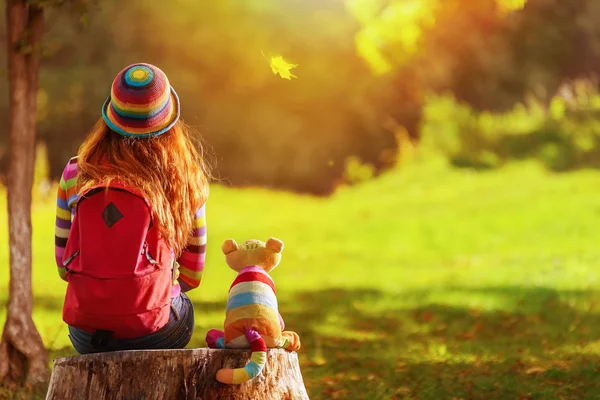 Io e il mio amico immaginario — Foto Stock