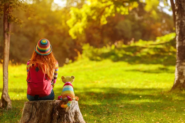 Io e il mio amico immaginario — Foto Stock