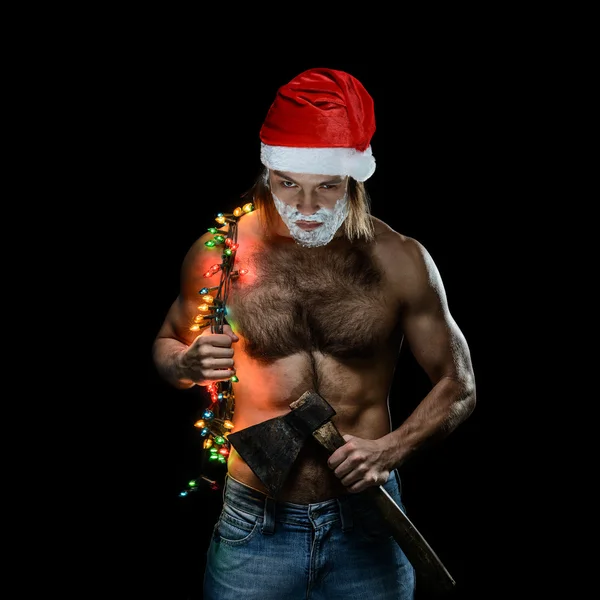 Ho-Ho-Horrible Santa Claus — Stock Photo, Image