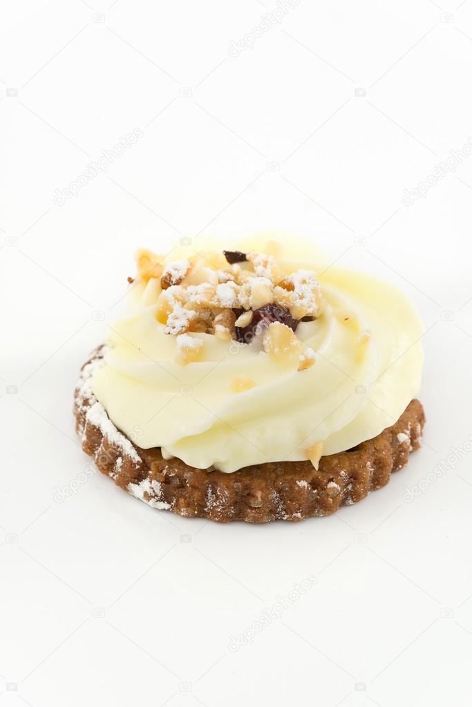 Cookie with nougat cream
