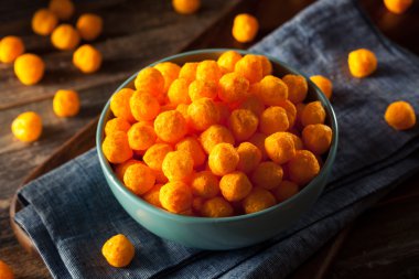 Sağlıksız peynir peynir Puffs