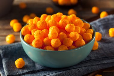Sağlıksız peynir peynir Puffs