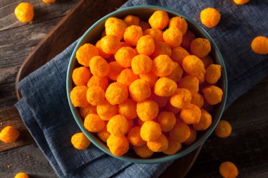 Sağlıksız peynir peynir Puffs