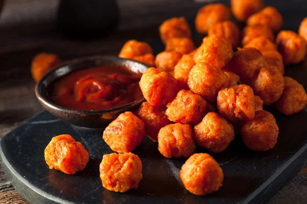 Zelfgemaakte zoete aardappel Tater Tots — Stockfoto