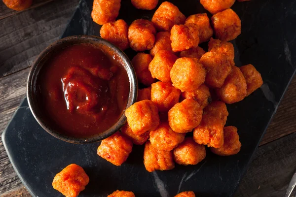 Zelfgemaakte zoete aardappel Tater Tots — Stockfoto