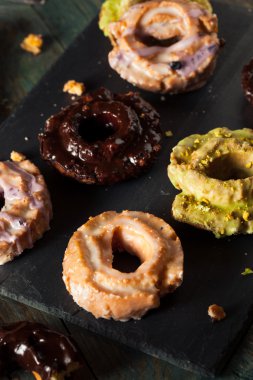 Ev yapımı eski moda çörekler.