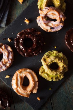 Ev yapımı eski moda çörekler.