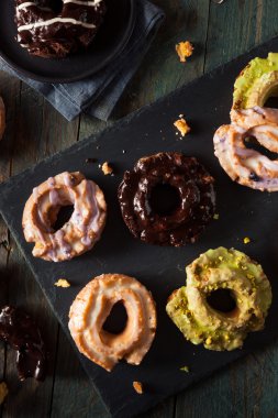 Ev yapımı eski moda çörekler.